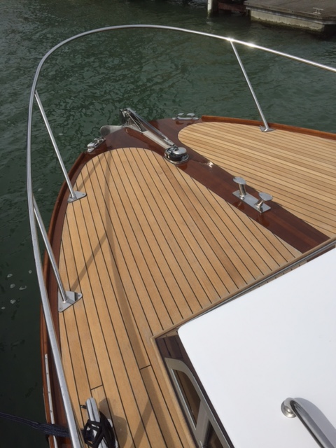 Custom Yacht Works - Fairey Boat - Boat Detailing